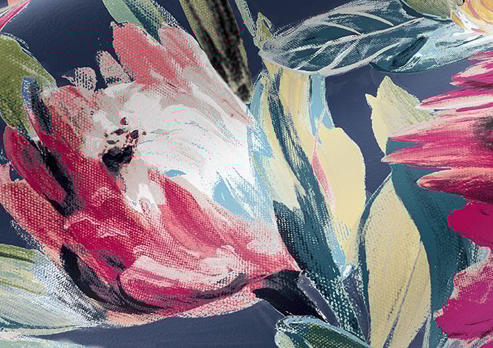 Ophelia, Midnight - Twist&Fit Roman Blind - Image 4